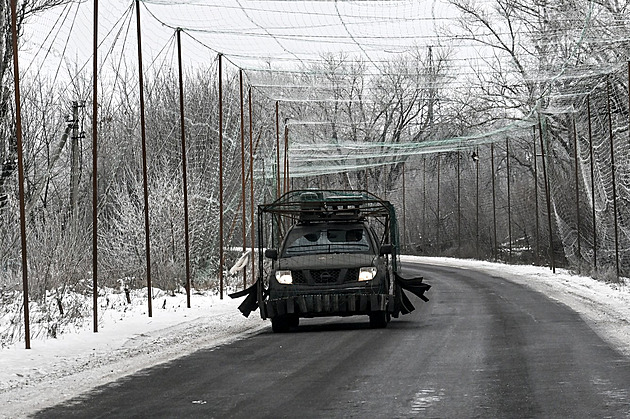 Pomoc s odérem rybiny. Sítě z Evropy chrání Ukrajince před ruskými drony