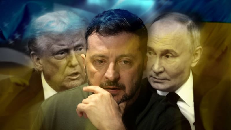 Jednání Zelenského, Putina a Trumpa je na spadnutí. Ukrajina stojí před těžkým rozhodnutím