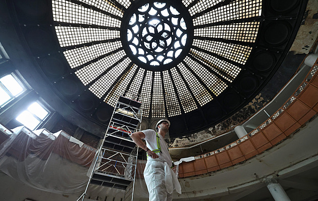 Mistrovské dílo. Skleněná kopule Bredy v Opavě do roka získá původní podobu