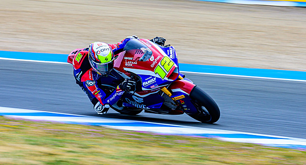 Salač si 14. místem v Moto2 v Jerezu dojel pro nejlepší výsledek v sezoně
