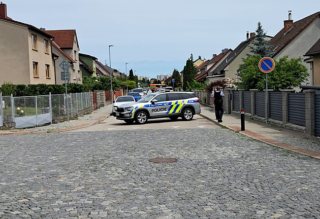 Policejní manévry ve Strakonicích. Hledají muže se zbraní
