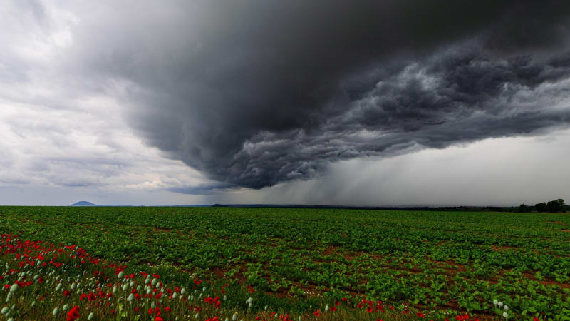 Kdy bouřky utnou spalující vedra? Meteorologové zveřejnili výhled. Hrozí i supercely